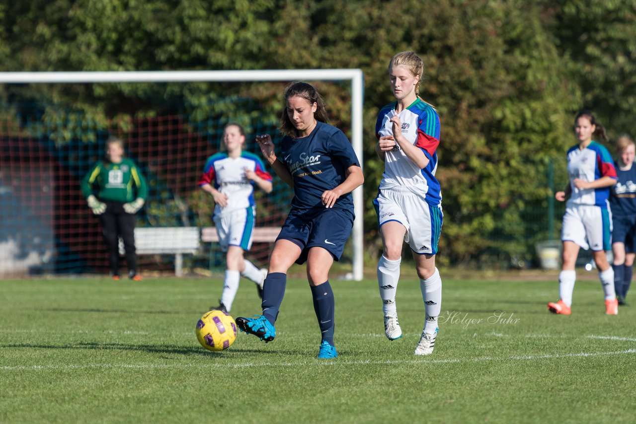 Bild 428 - B-Juniorinnen Krummesser SV - SV Henstedt Ulzburg : Ergebnis: 0:3